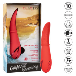 California Dreaming Stimulateur de clitoris Laguna Beach 18cm Rouge